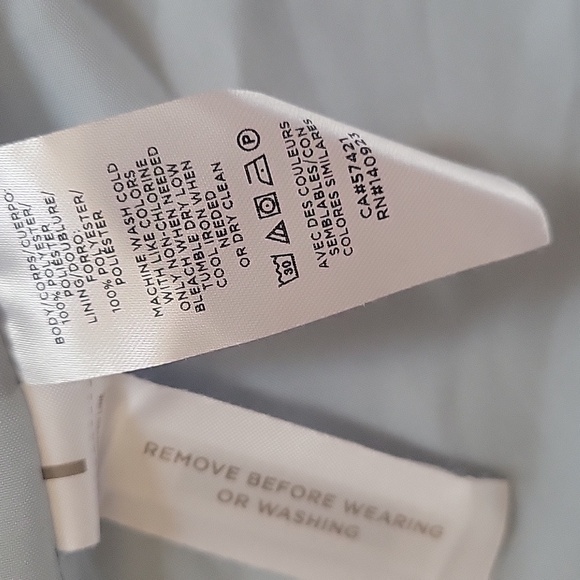 NWT Loft Baby Blue Blazer Size 6 New - Picture 5 of 6